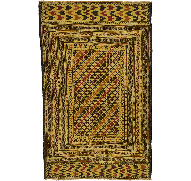 127cm x 203cm Kilim Afghan Rug