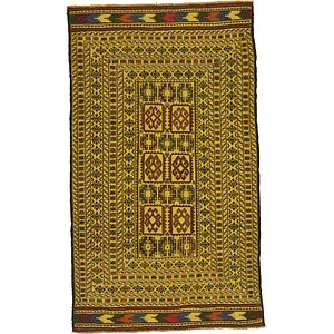 4' x 6' 10 Kilim Afghan Rug