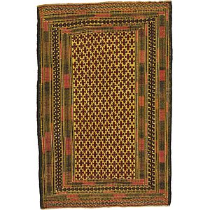 4' x 6' Kilim Afghan Rug