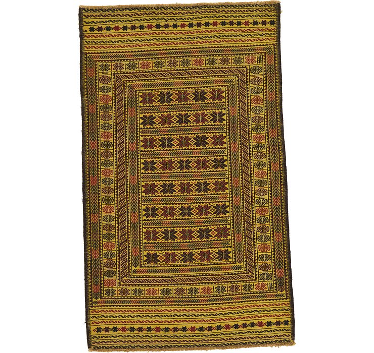 122cm x 198cm Kilim Afghan Rug