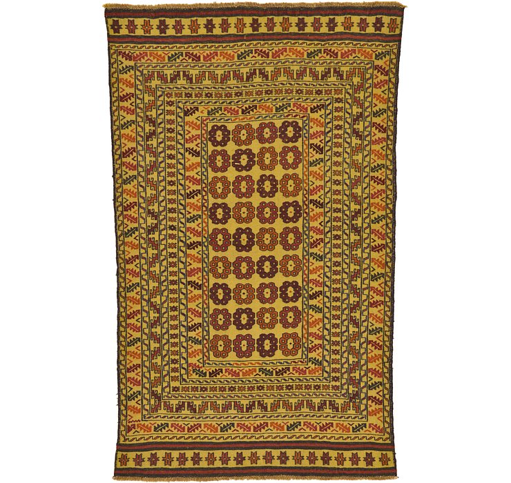 115cm x 188cm Kilim Afghan Rug