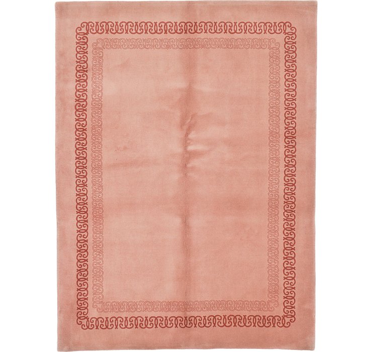 5' x 6' 7 Antique Finish Oriental...