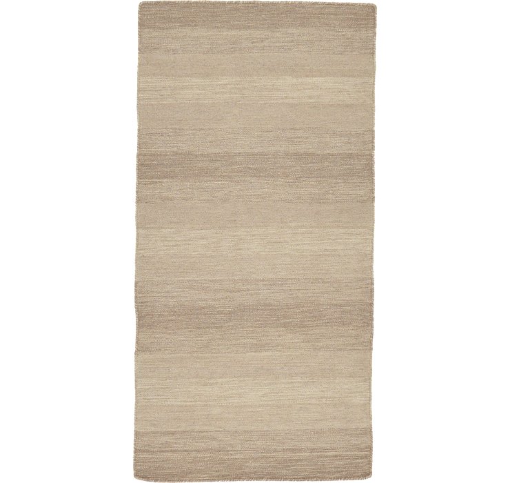 2' 7 x 5' Kilim Dhurrie Rug