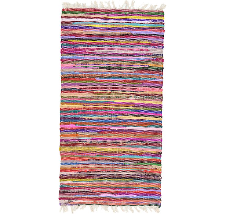 2' 5 x 4' 7 Kilim Dhurrie Rug