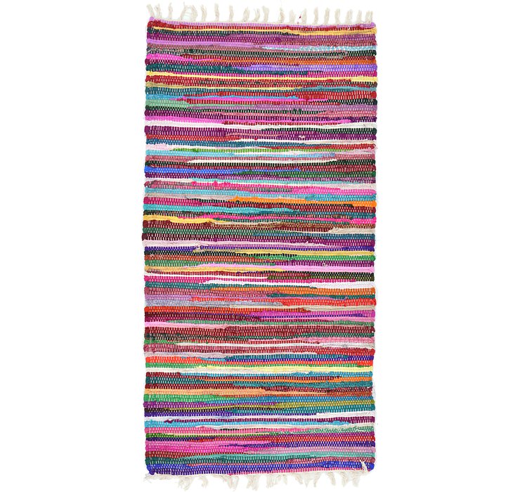 2' 5 x 4' 8 Kilim Dhurrie Rug