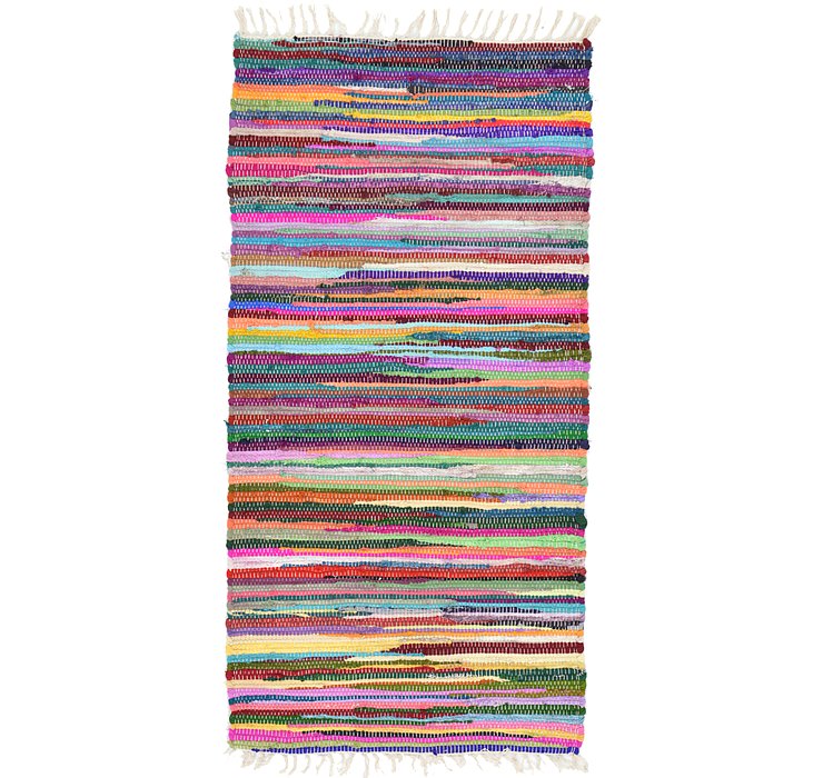 2' 5 x 4' 9 Kilim Dhurrie Rug