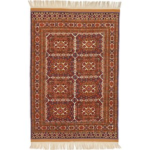 6' 9 x 10' 4 Afghan Mouri Oriental Rug