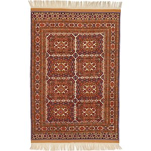 6' 9 x 10' 4 Afghan Oriental Rug