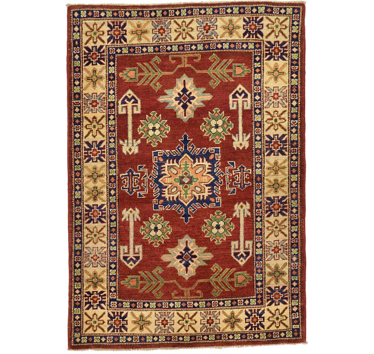 3' 5 x 5' Kazak Oriental Rug