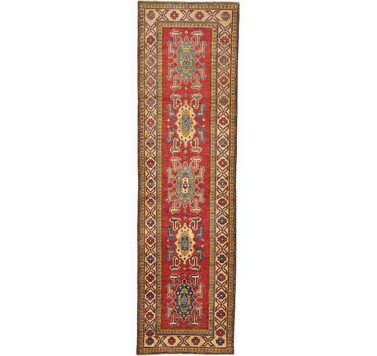 2' 9 x 9' 8 Kazak Oriental Runner Rug