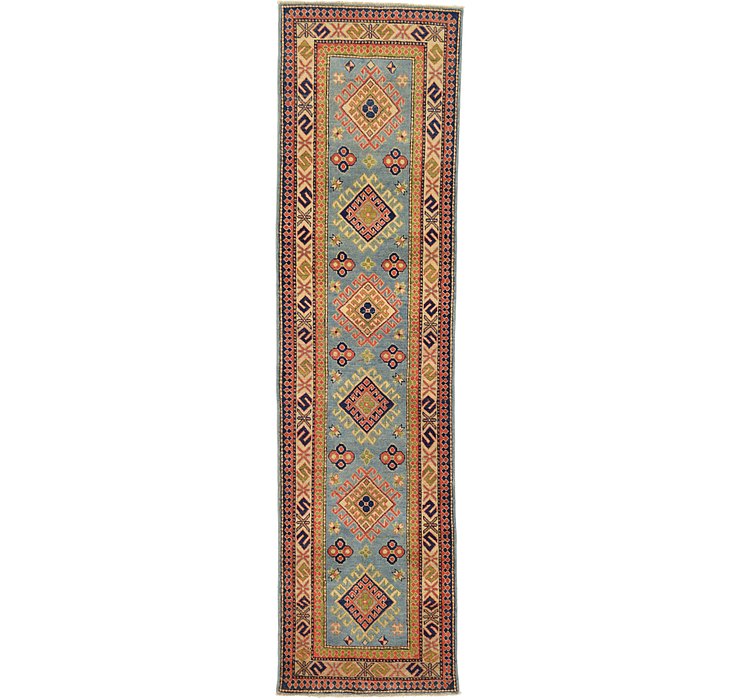 2' 7 x 9' 9 Kazak Oriental Runner Rug