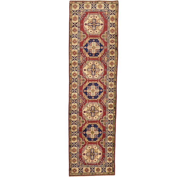 2' 9 x 9' 9 Kazak Oriental Runner Rug