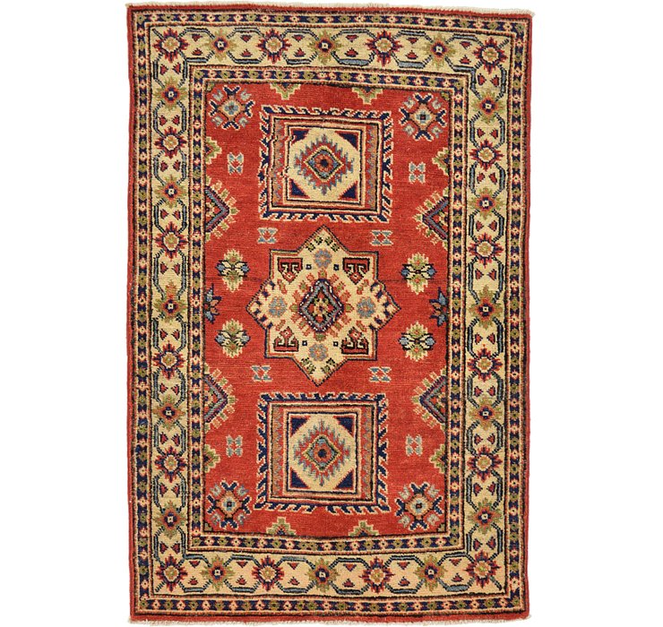 2' 7 x 4' Kazak Oriental Rug