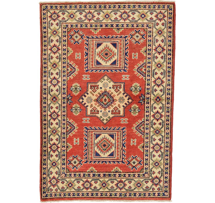 2' 8 x 4' Kazak Oriental Rug