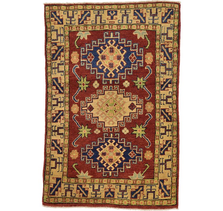 2' 7 x 4' Kazak Oriental Rug