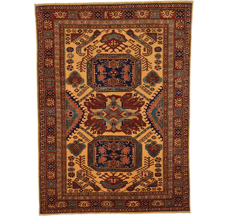 4' 10 x 6' 8 Kazak Oriental Rug