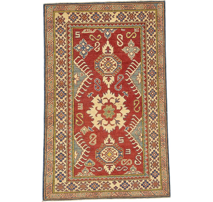 4' x 6' Kazak Oriental Rug