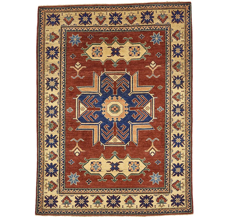 5' x 6' 9 Kazak Oriental Rug