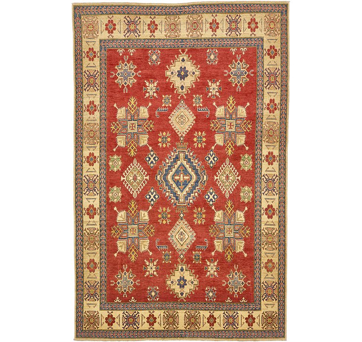 7' 4 x 11' 6 Kazak Oriental Rug