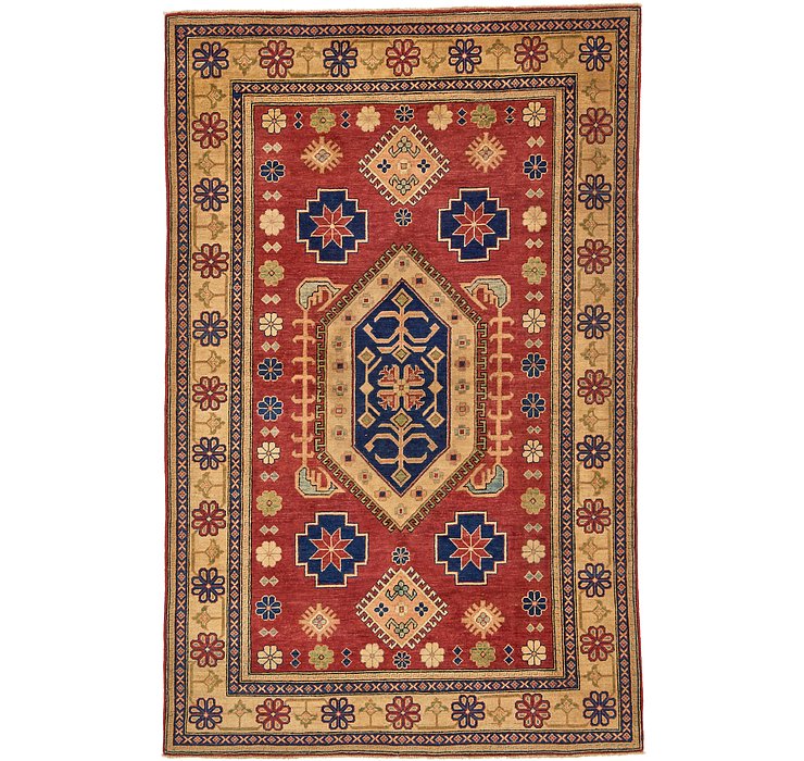 5' 10 x 9' 3 Kazak Rug
