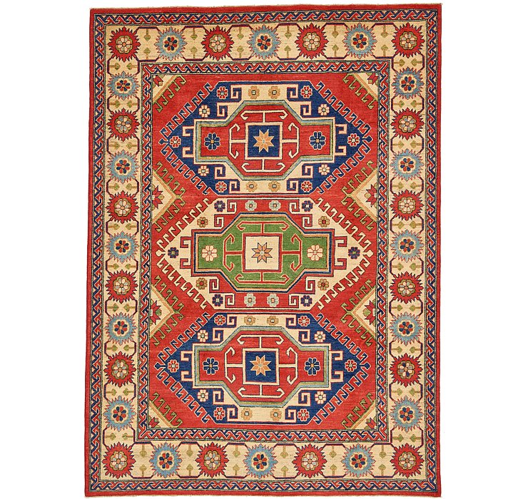 7' x 9' 8 Kazak Oriental Rug