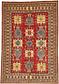 5' 8 x 8' Kazak Oriental Rug thumbnail