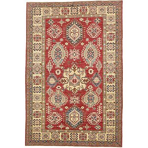 Unique Loom 5' 9 x 8' 7 Kazak Oriental Rug