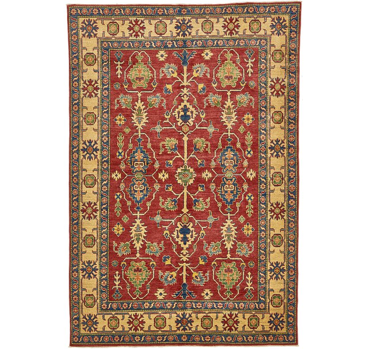 HandKnotted 6' x 8' 10 Kazak Oriental Rug