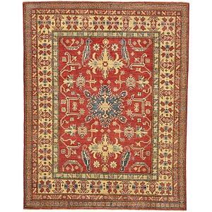 Unique Loom 6' 2 x 7' 8 Kazak Oriental Rug
