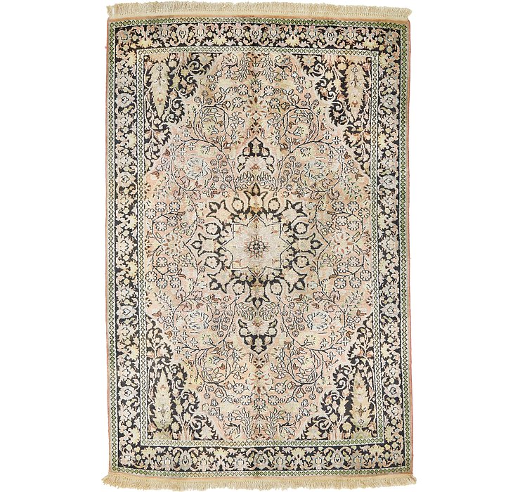 4' x 6' 4 Kashmir Oriental Rug