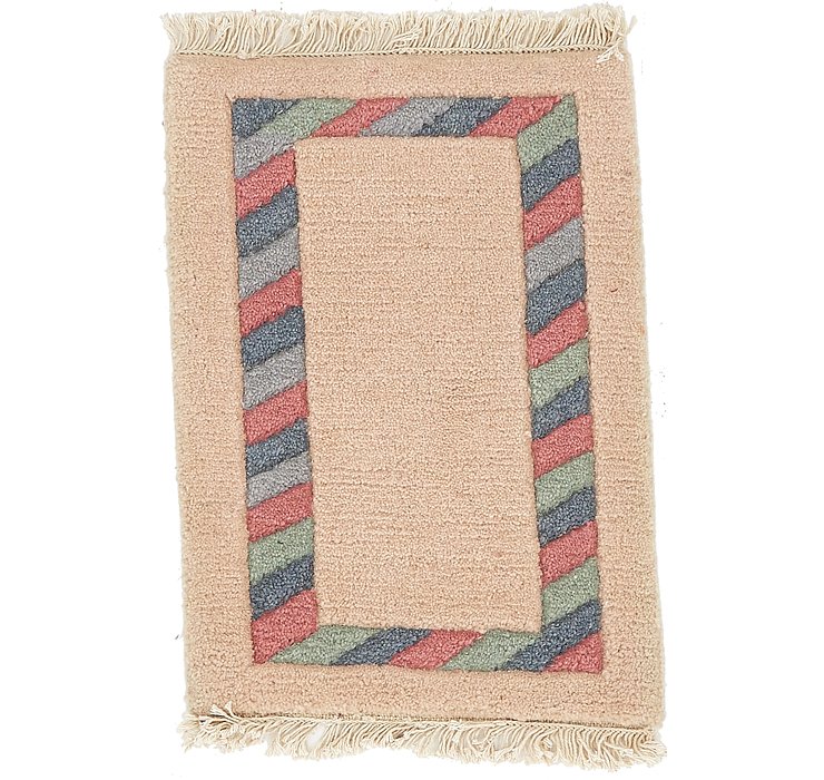 1' 4 x 1' 10 Indo Tibet Rug