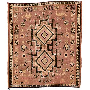 Unique Loom 4' 10 x 5' 8 Moroccan Rug