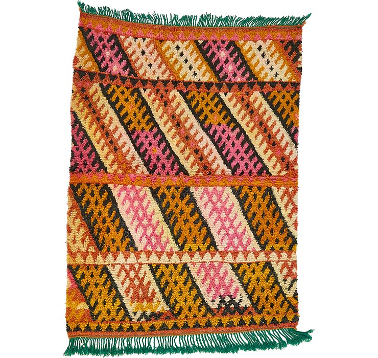3' 8 x 5' Moroccan Rug