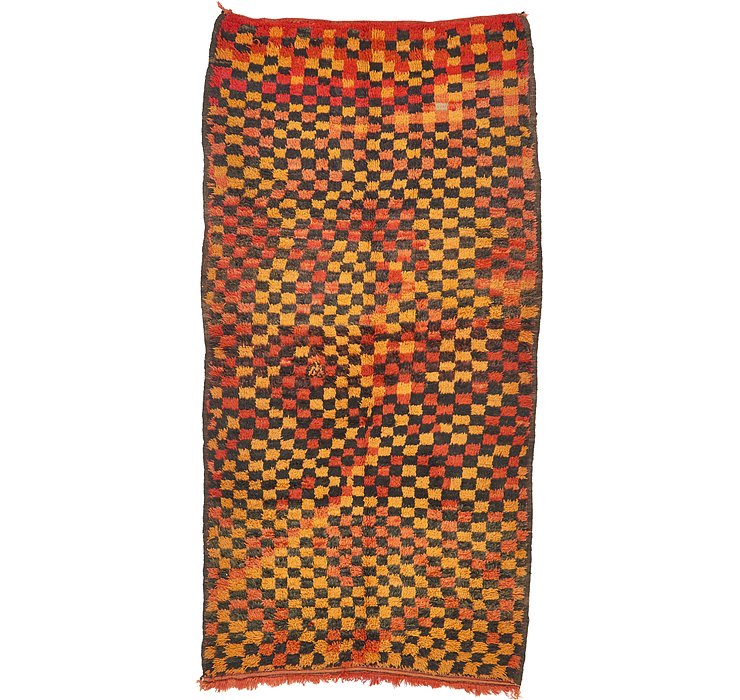 4' 5 x 8' 6 Moroccan Rug