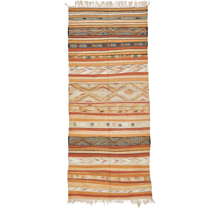 5' 4 x 12' 5 Moroccan Runner Rug