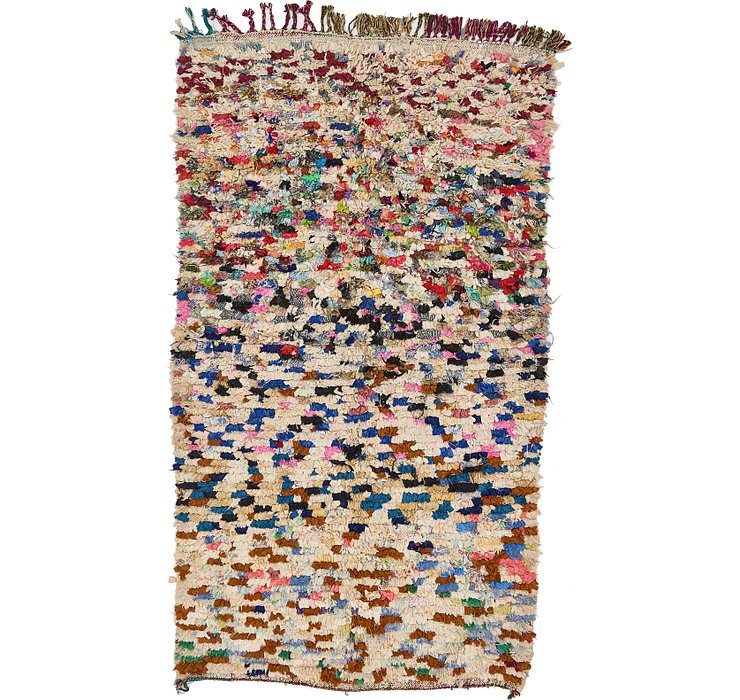 4' x 7' 2 Moroccan Rug