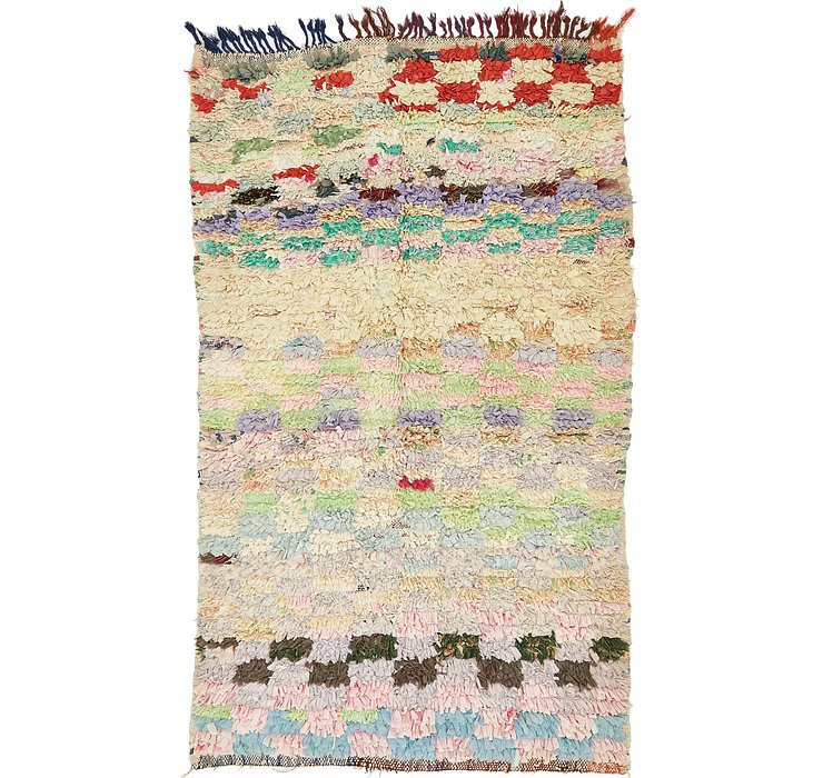 3' 9 x 6' 3 Moroccan Rug