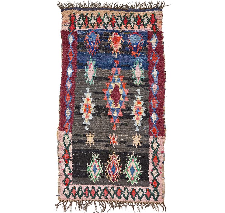4' 4 x 8' Moroccan Rug