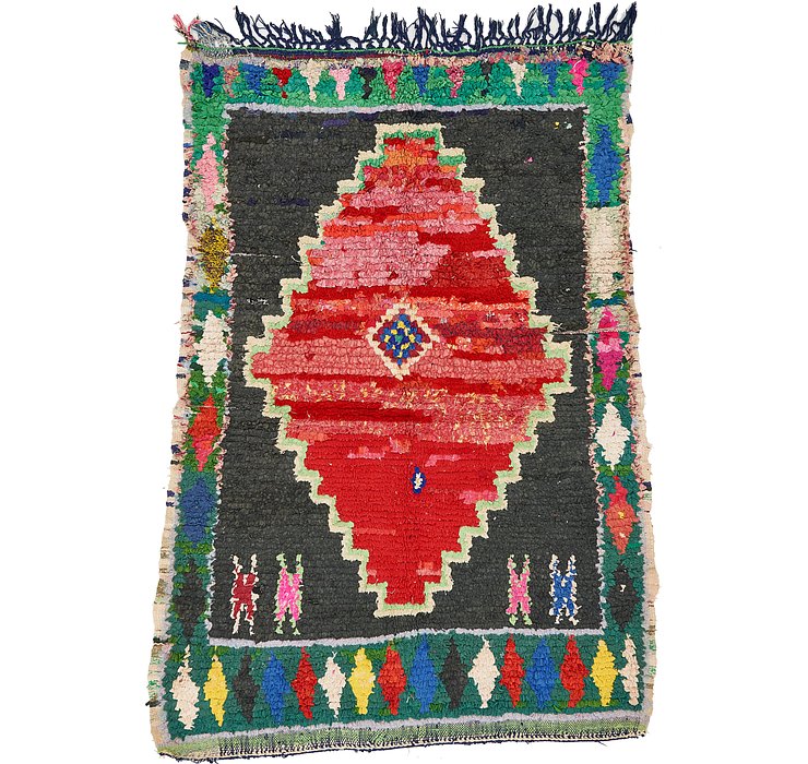 4' 3 x 6' Moroccan Rug