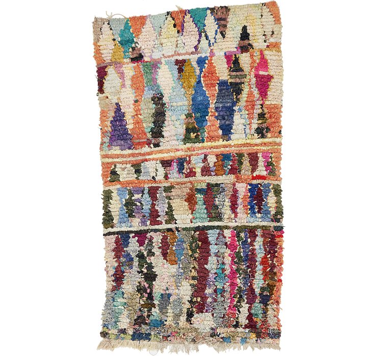 3' 9 x 6' 8 Moroccan Rug