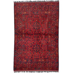Unique Loom 3' 4 x 5' Khal Mohammadi Oriental...