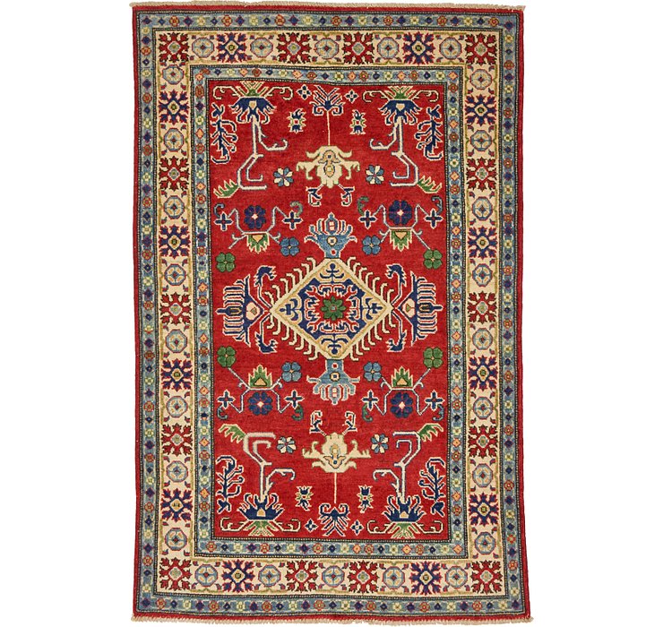 3' 10 x 6' Kazak Oriental Rug