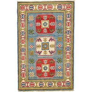 2' x 3' Kazak Oriental Rug