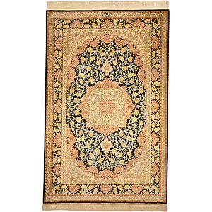 3' 3 x 5' Qom Persian Rug