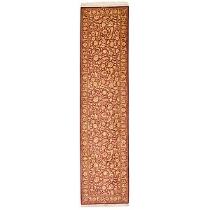 2' 6 x 9' 10 Qom Persian Runner Rug