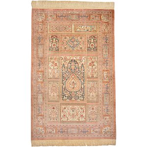 3' 3 x 5' Qom Persian Rug