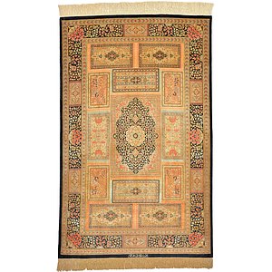 3' 3 x 5' 1 Qom Persian Rug