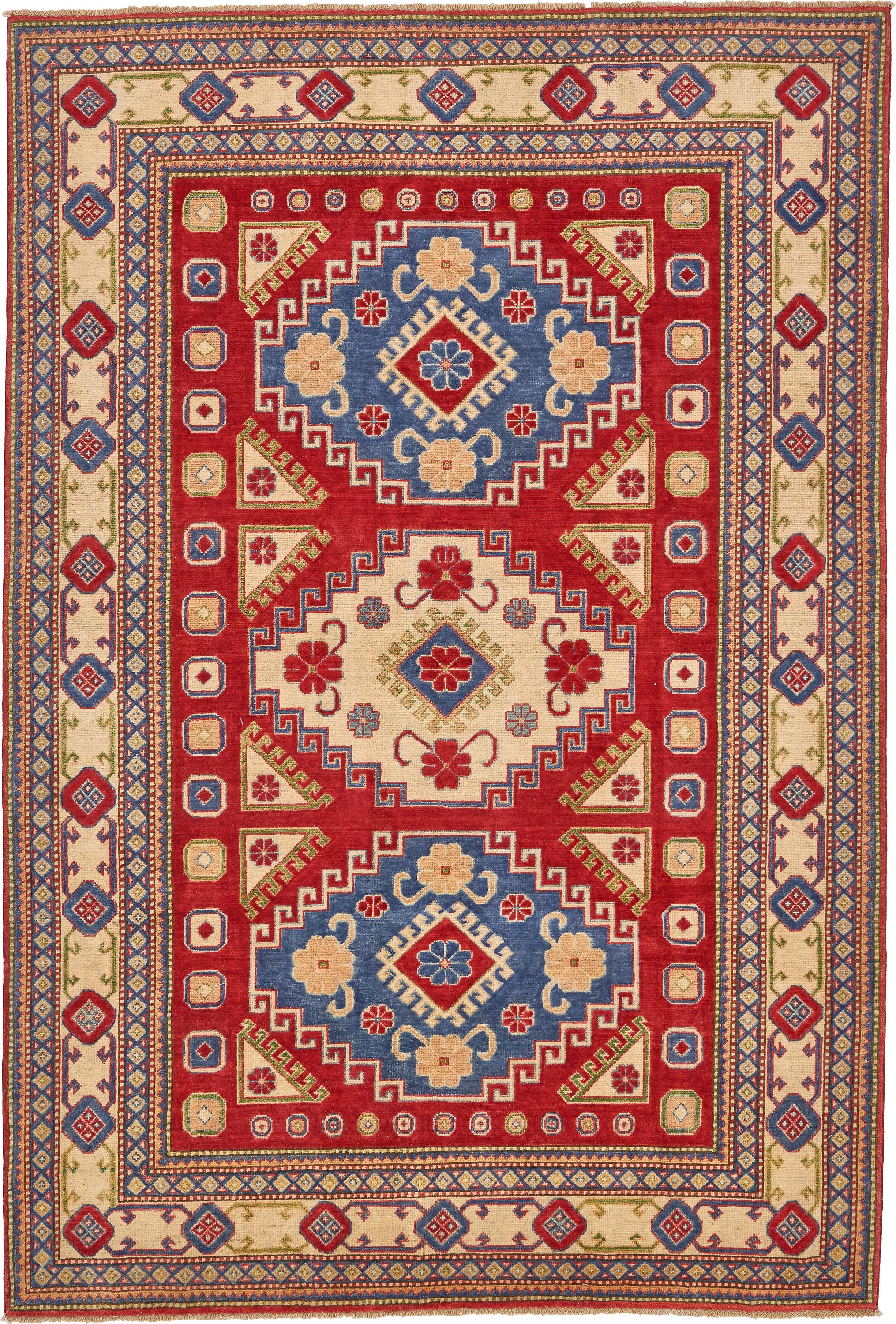 Red 6' x 9' Kazak Oriental Rug eSaleRugs