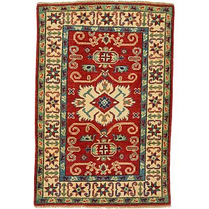 2' 9 x 4' Kazak Oriental Rug