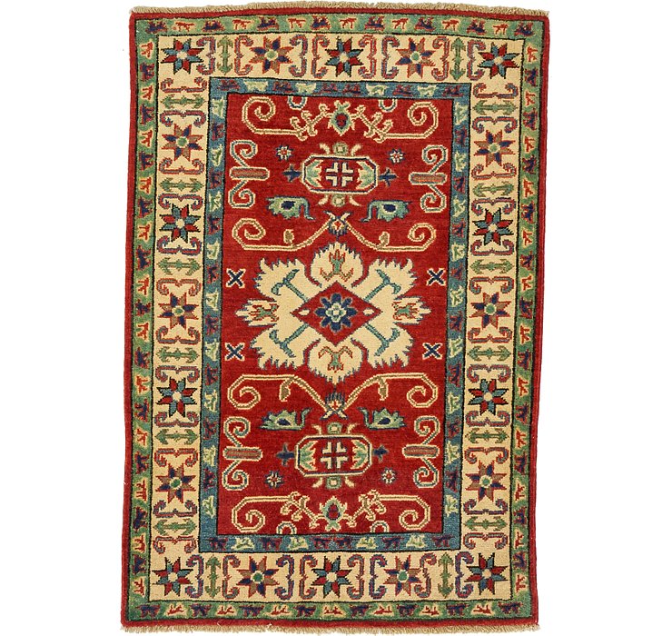 2' 9 x 4' Kazak Oriental Rug
